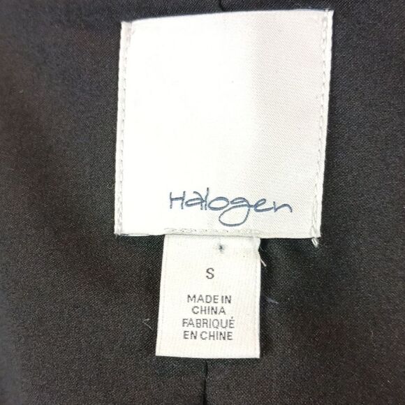 HALOGEN Black Wool blend Women's  jacket sz S Casual - Picture 13 of 14